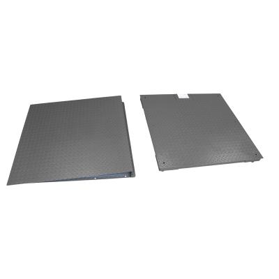 Plattform våg kapacitet 3000 kg / gradering 500g med LCD display och plattform 1200x1200 mm